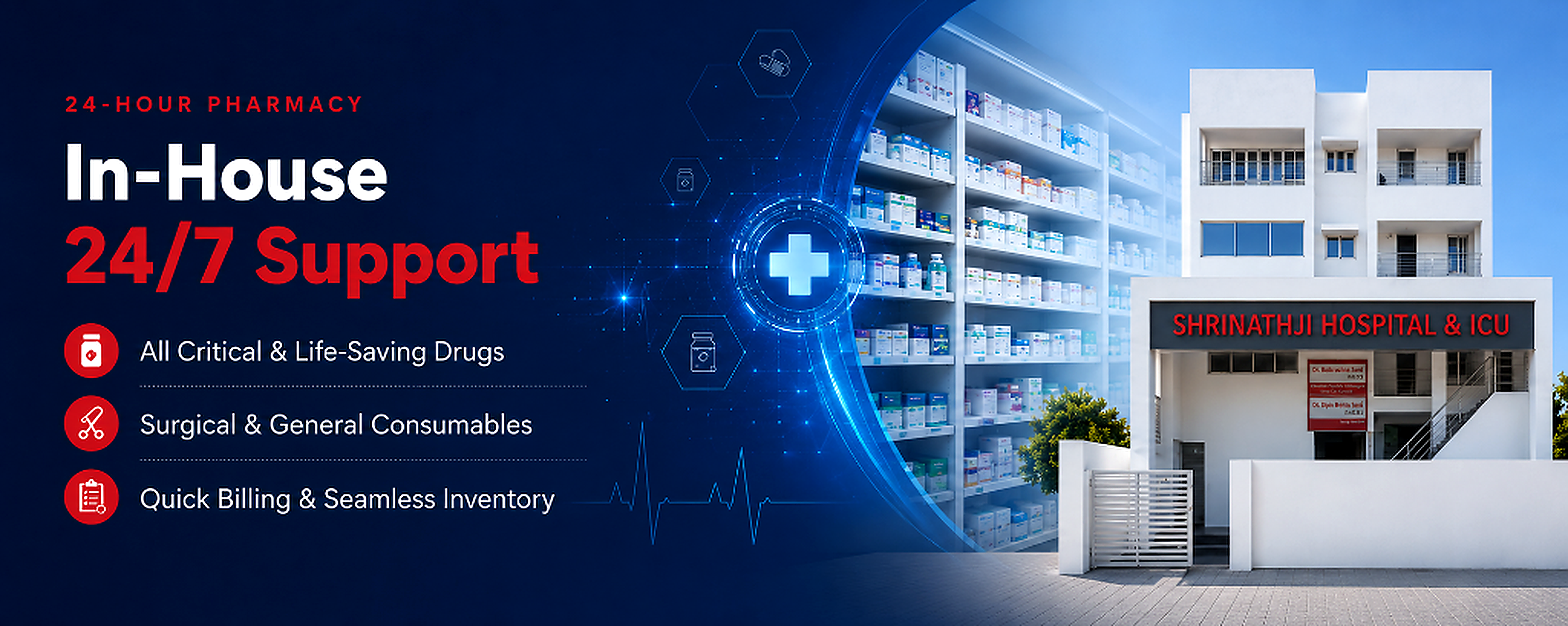 24-Hour Pharmacy - In-House 24/7 Support